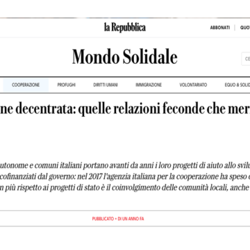 Repubblica.it parla di noi