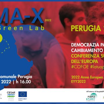 Democrazia Partecipata e Cambiamento Climatico: il 26 aprile evento dedicato ai giovani di Clima-X nella sala del Consiglio Comunale a Perugia nell’ambito della Conferenza sul Futuro dell’Europa