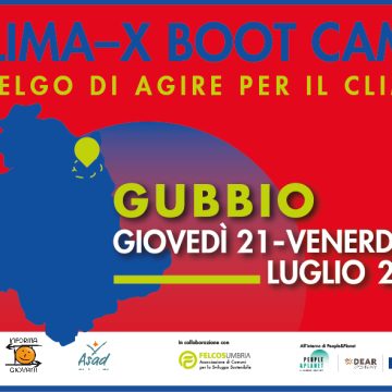 CLIMA –X BOOT CAMP |  SCELGO DI AGIRE PER IL CLIMA!