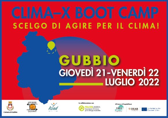CLIMA –X BOOT CAMP |  SCELGO DI AGIRE PER IL CLIMA!